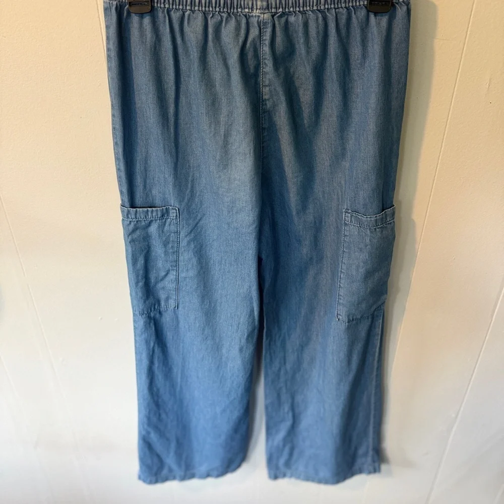 👖✨ GAP Kids Lightweight Baggy Cargo Denim Pants | Size 14–16 (XXL) ✨👖